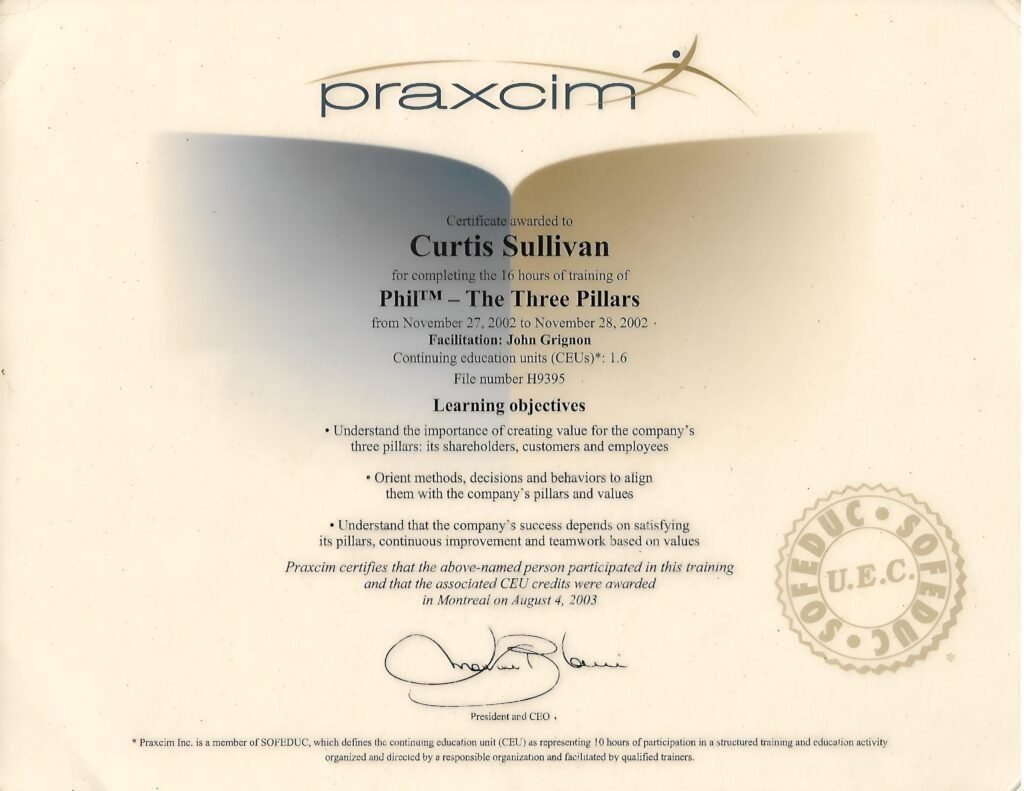 Praxcim (16 Hour Training Certification)